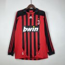 2025 ac milan 07&08 jersey home retor soccer shirt men
