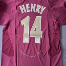 2025 arsenal 05&06 henry 14 retro jersey home soccer retro jersey roma retro