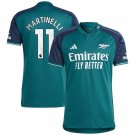 2025 arsenal martinelli 11 jersey away football soccer shirt jersey arsenal