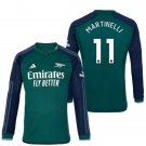 2025 arsenal martinelli 11 jersey away football soccer shirt jersey arsenal_1