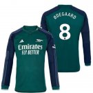 2025 arsenal odegaard 8 jersey away football soccer shirt jersey arsenal_1