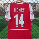 2025 arsenal 02&04 retro jersey henry 14 home new soccer jersey