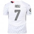 2025 ac milan adil 7 jersey away football shirt sleeves jersey ac milan