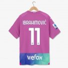 2025 ac milan ibrahimovic 11 jersey away football soccer long sleeves jersey ac milan