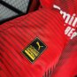 2025 ac milan luka 18 jersey home football soccer long sleeves jersey ac milan