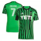 2025 austin jersey rigoni 7 home soccer jersey austin 23