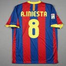 2025 barcelona 09&10 retro a.iniesta 8 home new soccer jersey 09&10