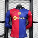 2025 barcelona home long sleeves jersey_1