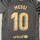2025 barcelona messi &21 jersey away black soccer jersey  21