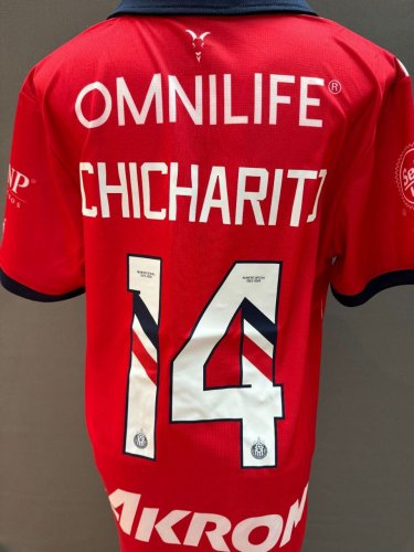 2025 chivas home parche jersey new