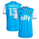 2025 charlotte bronico 13 jersey home soccer jersey 23