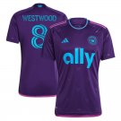 2025 charlotte westwood 8 jersey away soccer jersey 23