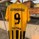 2025 borussia dortmund 12&13 lewandowski jersey retro home