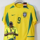 2025 brazil 02 home kit ronaldo 9 el fenomeno retro jersey r9