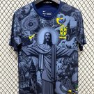 2025 brazil special version blue jersey