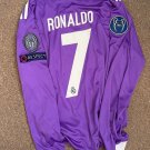 2025 cr7 real madrid away 16&17 ucl final long sleeve jersey