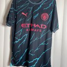 2025 erling halaand  manchester city third kit jersey lightning
