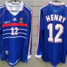 2025 france 1998 retro jersey henry 12 home new soccer jersey france