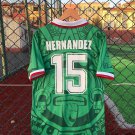 2025 herandez mexico 1998 retro jersey home soccer retro jersey