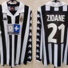 2025 juventus 1999 retro jersey zidane 21 home new soccer jersey