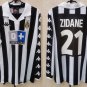 2025 juventus 1999 retro jersey zidane 21 home new soccer jersey