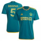 2025 la galaxy jersey brugman 5 away soccer jersey la galaxy 23