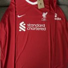2025 liverpool 23  jersey long sleeves home soccer jersey 23&