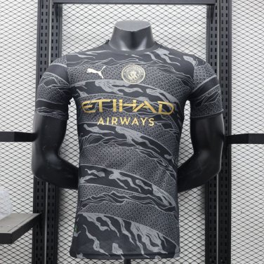 2025 man city special version black dragon jersey size s-2xl