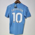 2025 manchester city grealish 10 jersey home soccer jersey 23