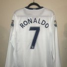 2025 manchester united 08&09 retro ronaldo #7 jersey retro long sleeve