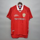 2025 manchester united 1999&00 retro jersey home new soccer jersey m-u