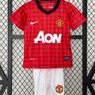 2025 m-u 12&13 retro kits kit jersey home manchester united