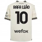 2025 rafa leão #10 ac milan jersey 23&