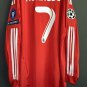 2025 real madrid 11&12 ronaldo #7 long sleeve champions league jersey