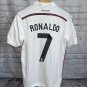 2025 real madrid 14&15 home kit ronaldo 7 jersey retro short sleeve