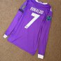 2025 real madrid away 16&17 final long sleeve jersey retro