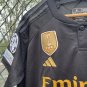 2025 real madrid away jersey black shirt soccer jersey real madrid  23