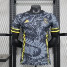 2025 real madrid dragon special version black yellow jersey