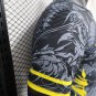 2025 real madrid dragon special version black yellow jersey