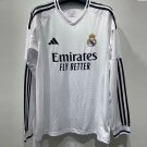2025 real madrid home long sleeve jersey