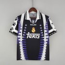 2025 real madrid jersey 1997&98 away retro soccer shirt men