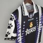 2025 real madrid jersey 1997&98 away retro soccer shirt men