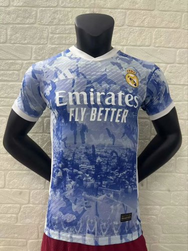 2025 real madrid special version blue jersey size s-2xl