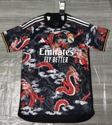2025 real madrid special version dragon jersey