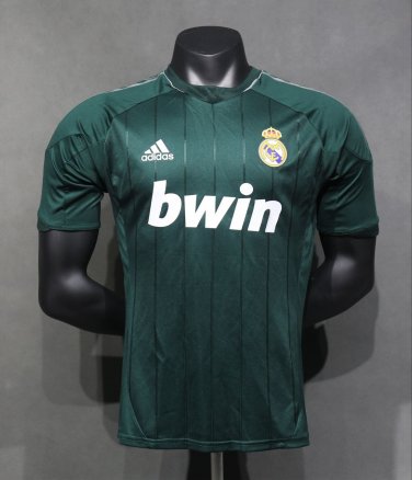 2025 retro 12-13 real madrid third green soccer jersey