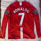 2025 retro manchester united 07&08 jersey home ronaldo 7#