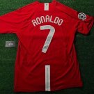 2025 retro vintage cristiano ronaldo manchester united men’s home jersey 08