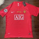 2025 ronaldo manchester united 08 retro jersey home soccer retro jersey m-u_1