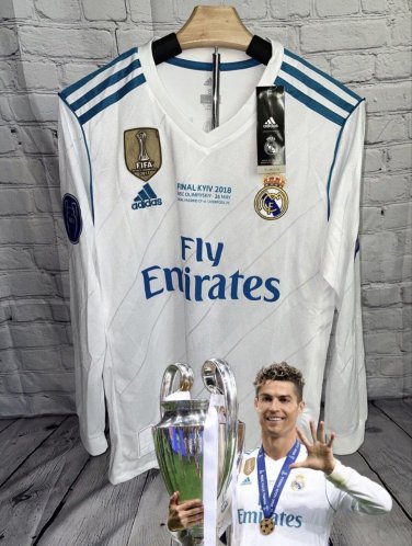 2025 ronaldo real madrid 18 final jersey retro