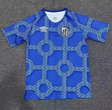2025 santos blue training jersey